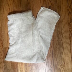 Madewell Gauze Cropped Cover Up Pants